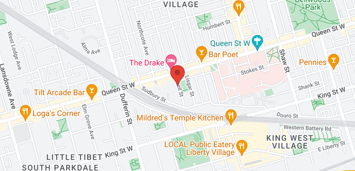 map of #1906 -68 ABELL ST